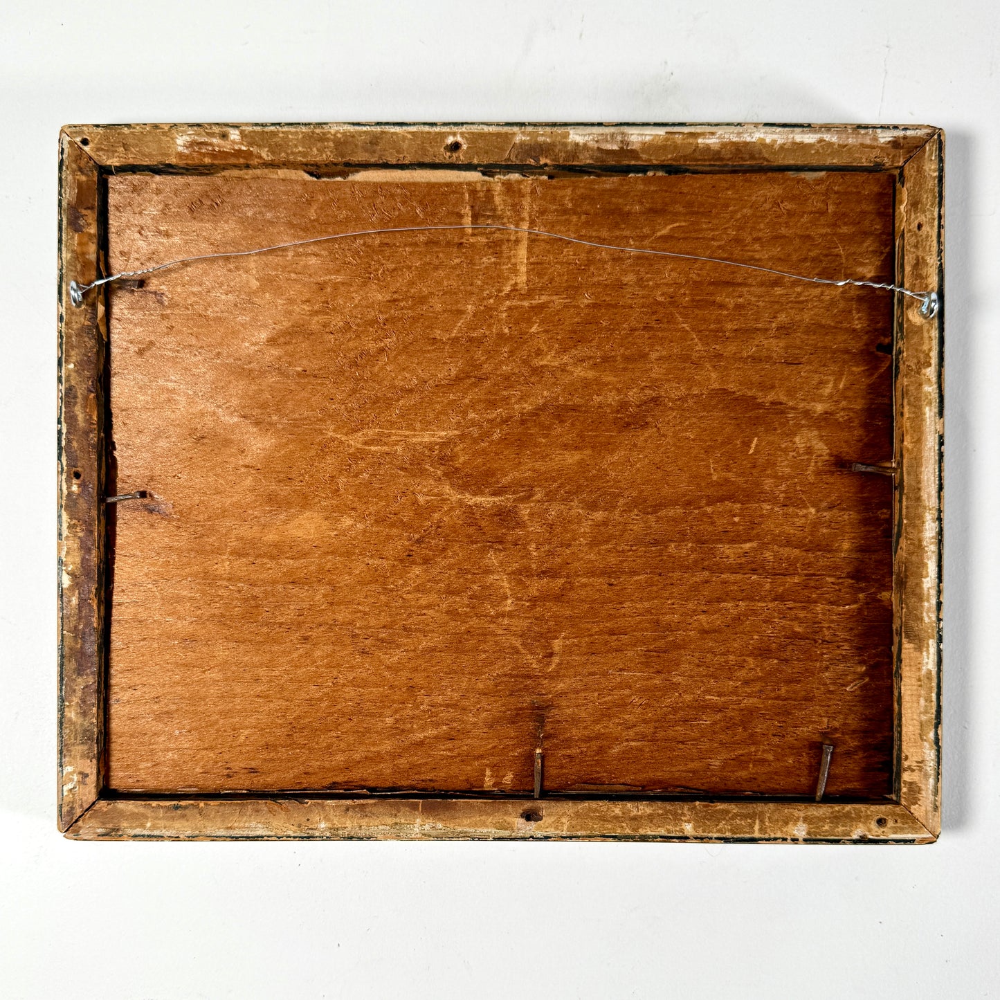 Antique Handwriting Sampler Framed