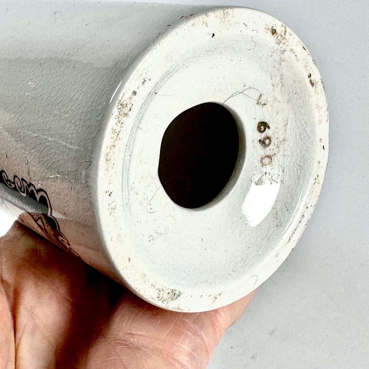 OTTO OF ROSE PORCELAIN SHAKER, Made by Portmeirion