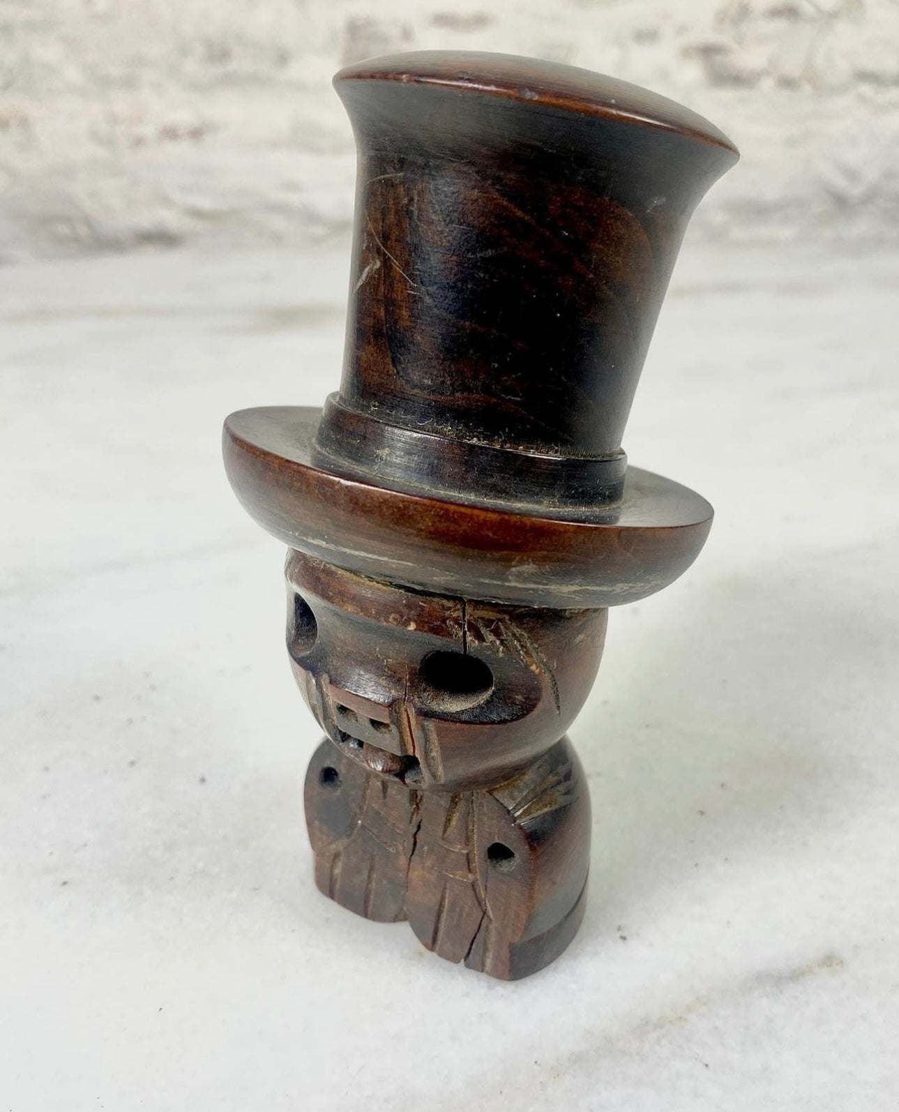 Rare Japanese Kobe Dice Shaker Treen Gambling Cup