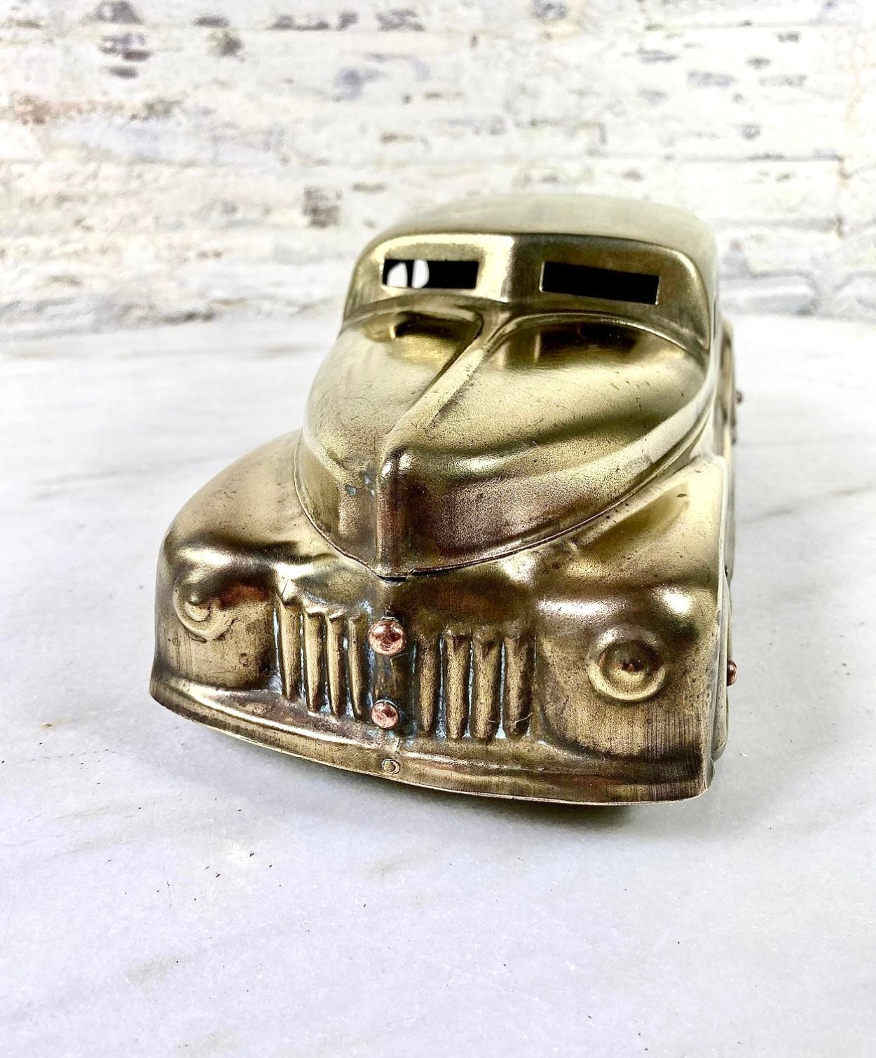 1930's Toy Betel Motor Car Brass England
