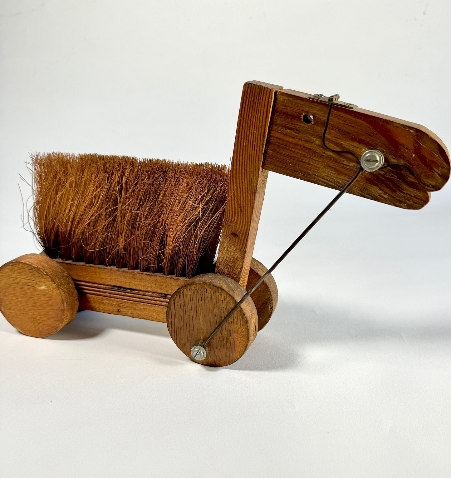 Vintage Chomping Horse, Wood, Made by OXCO
