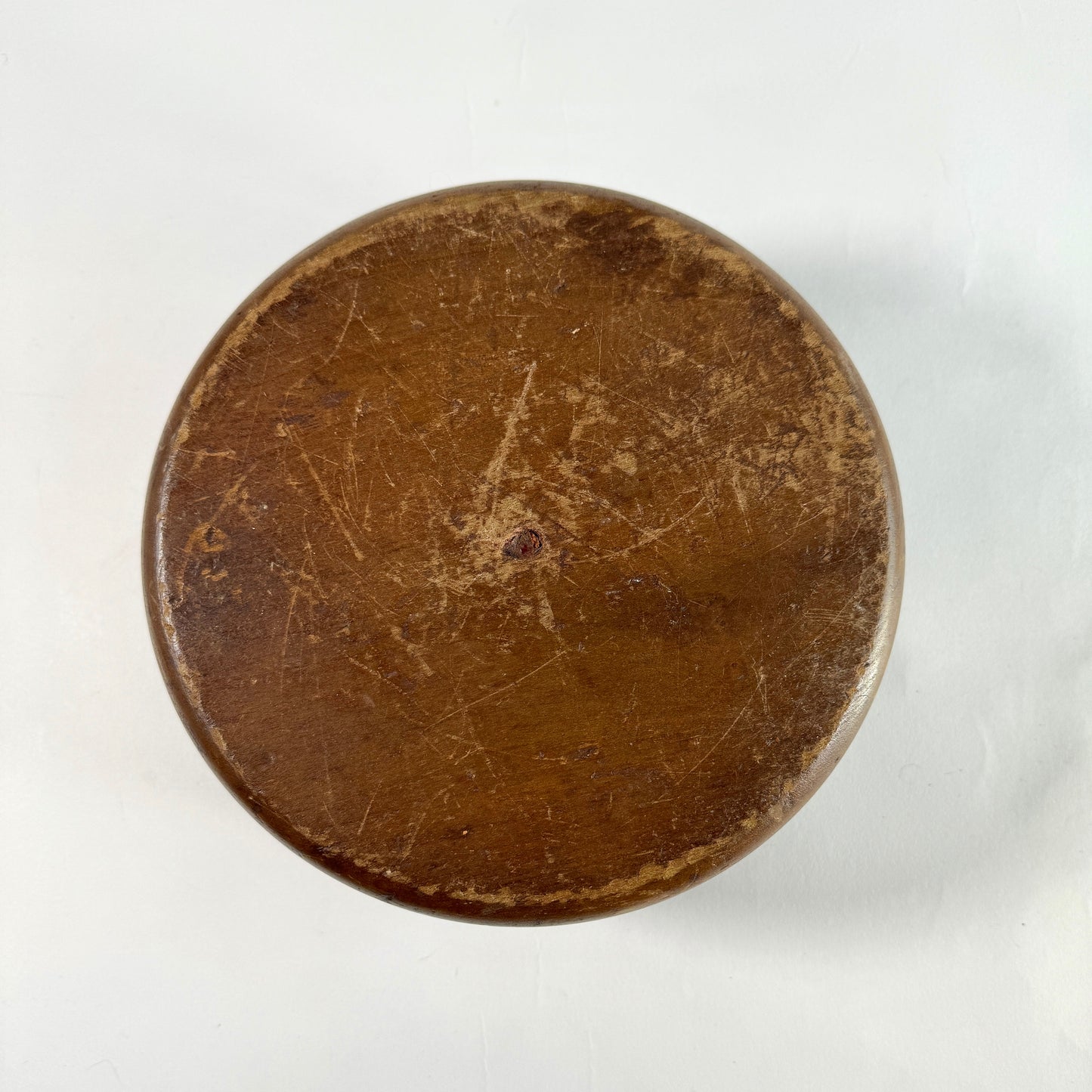 Vintage Wood Squirrel Nutcracker Bowl