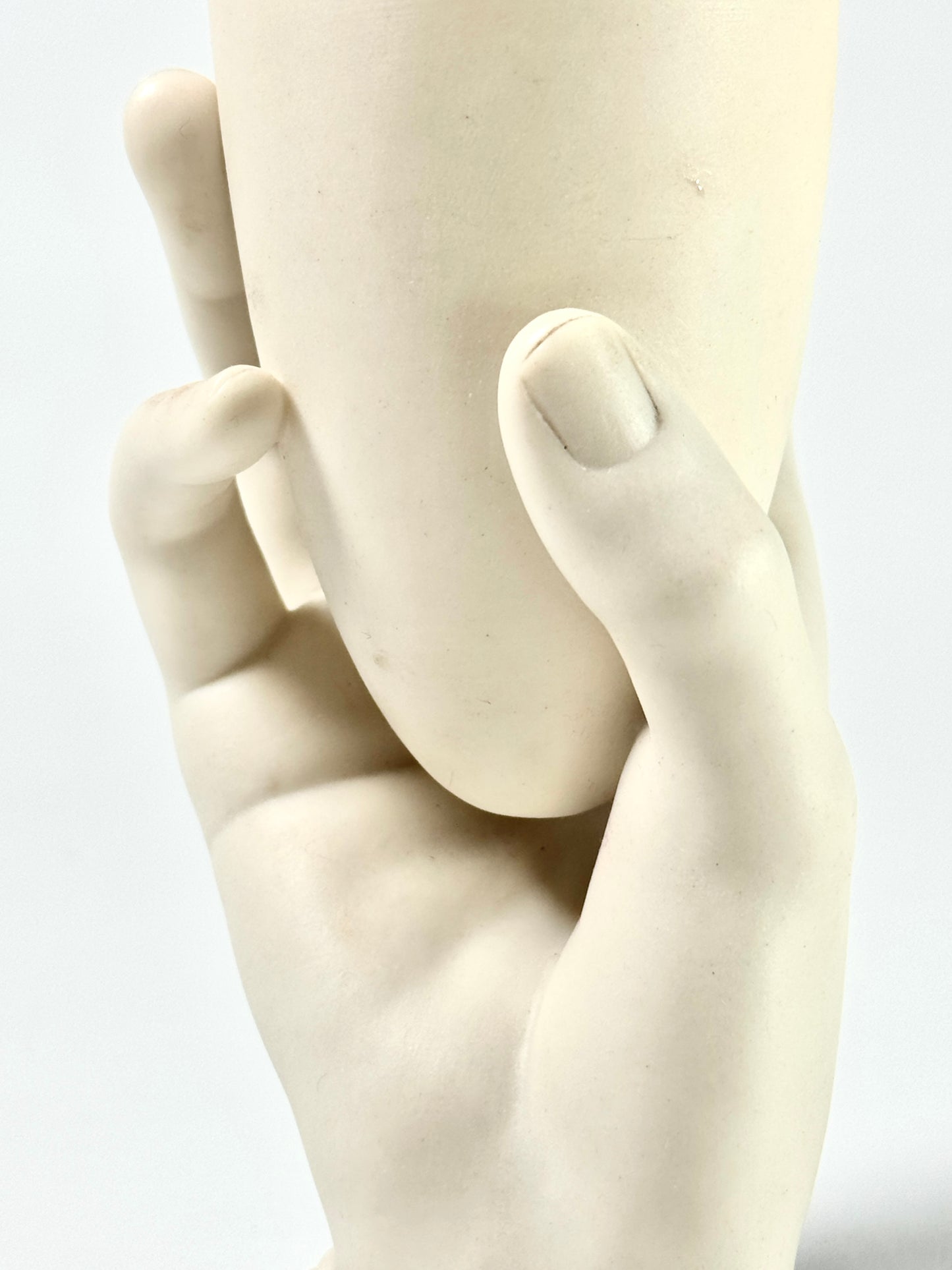 Antique English Mrs. Hadley's Hand Vase, 1864