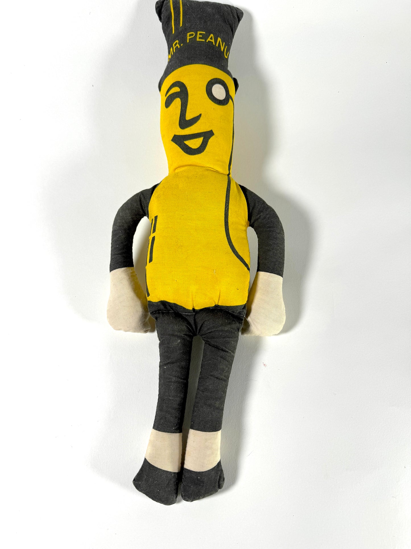 Vintage Mr. Peanut Cotton Advertising Doll