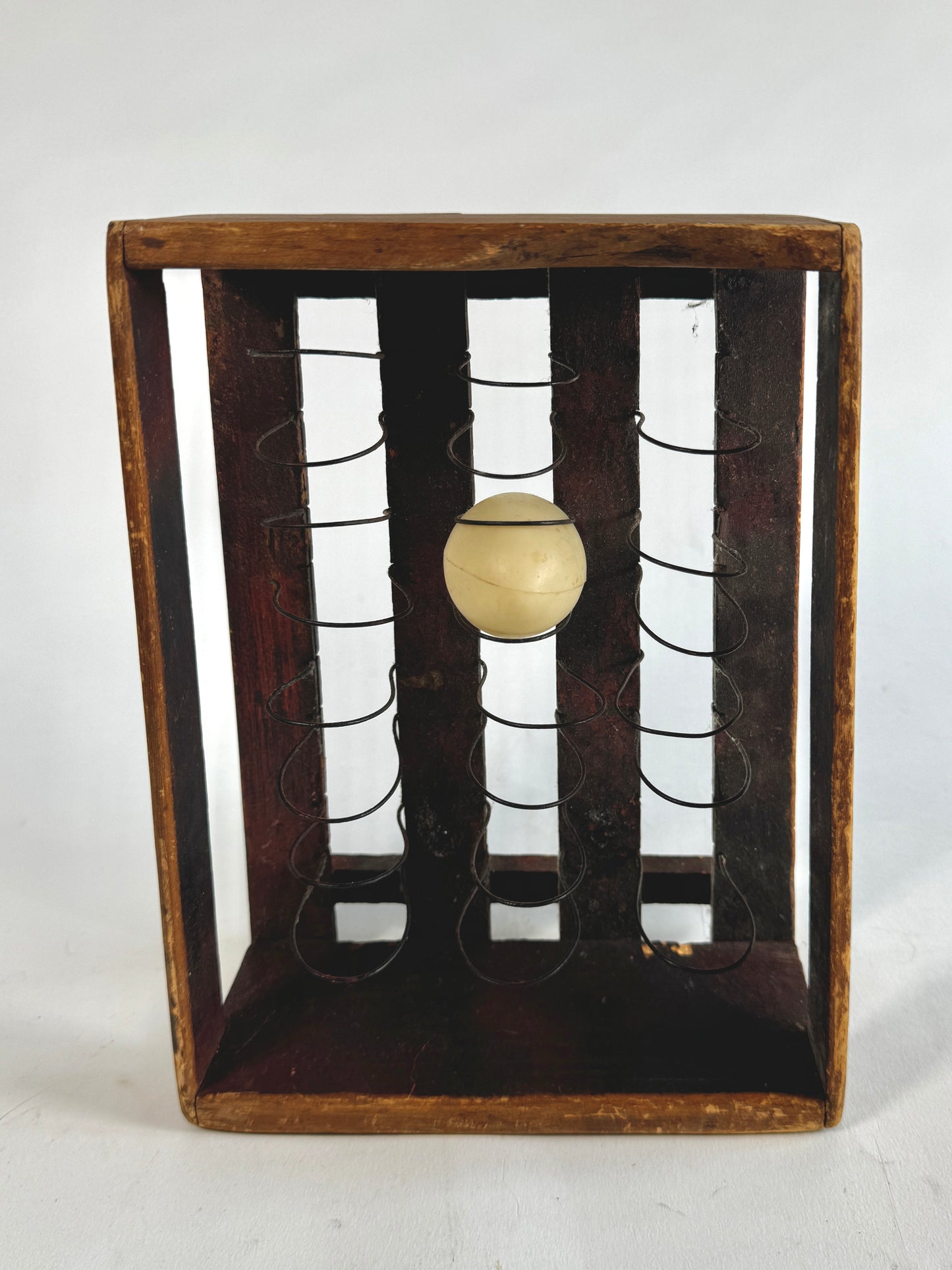 Vintage Wooden Egg Carrier