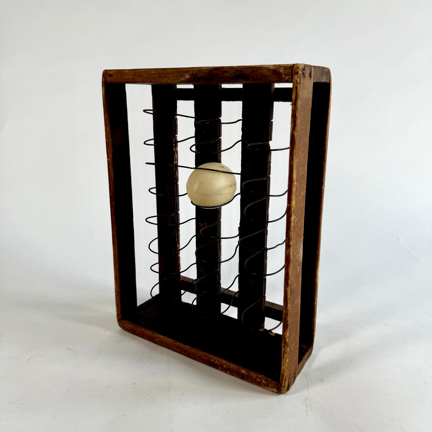 Vintage Wooden Egg Carrier
