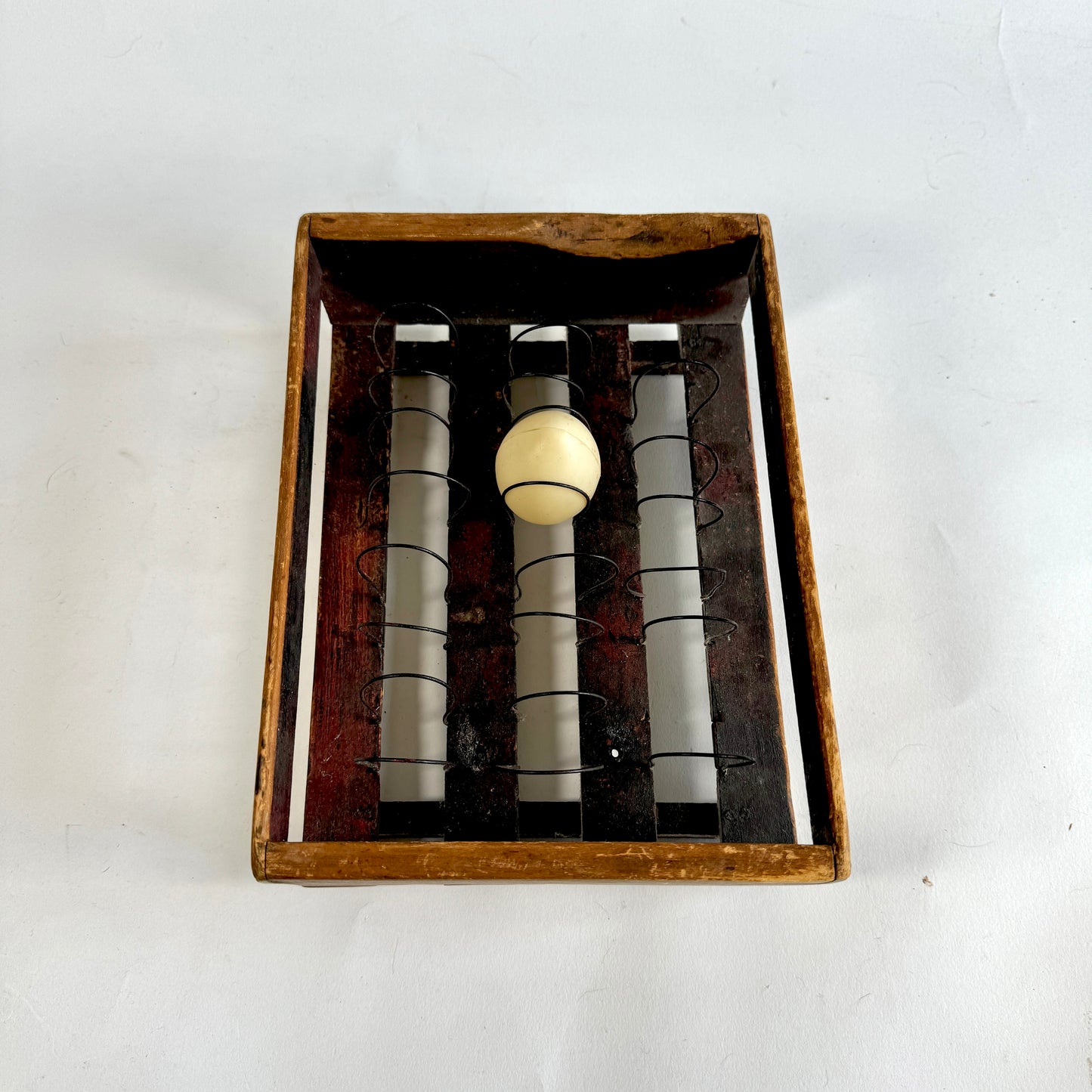 Vintage Wooden Egg Carrier