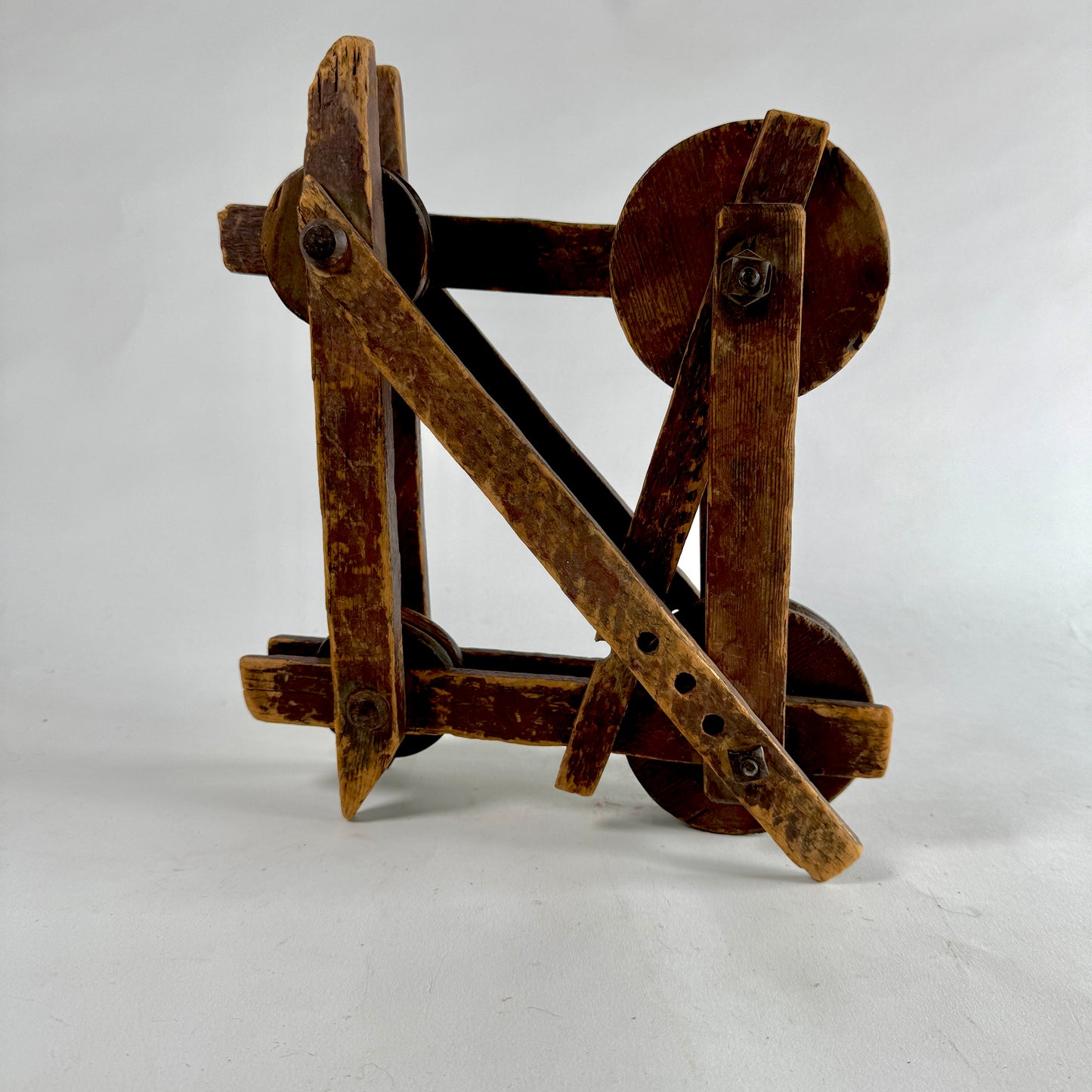 Vintage Wooden Loom Part