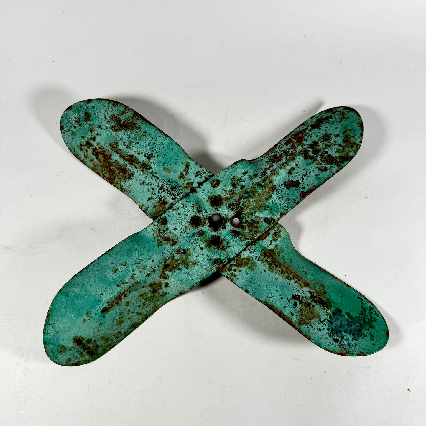 Crusty Vintage Fan Blade Farm Part