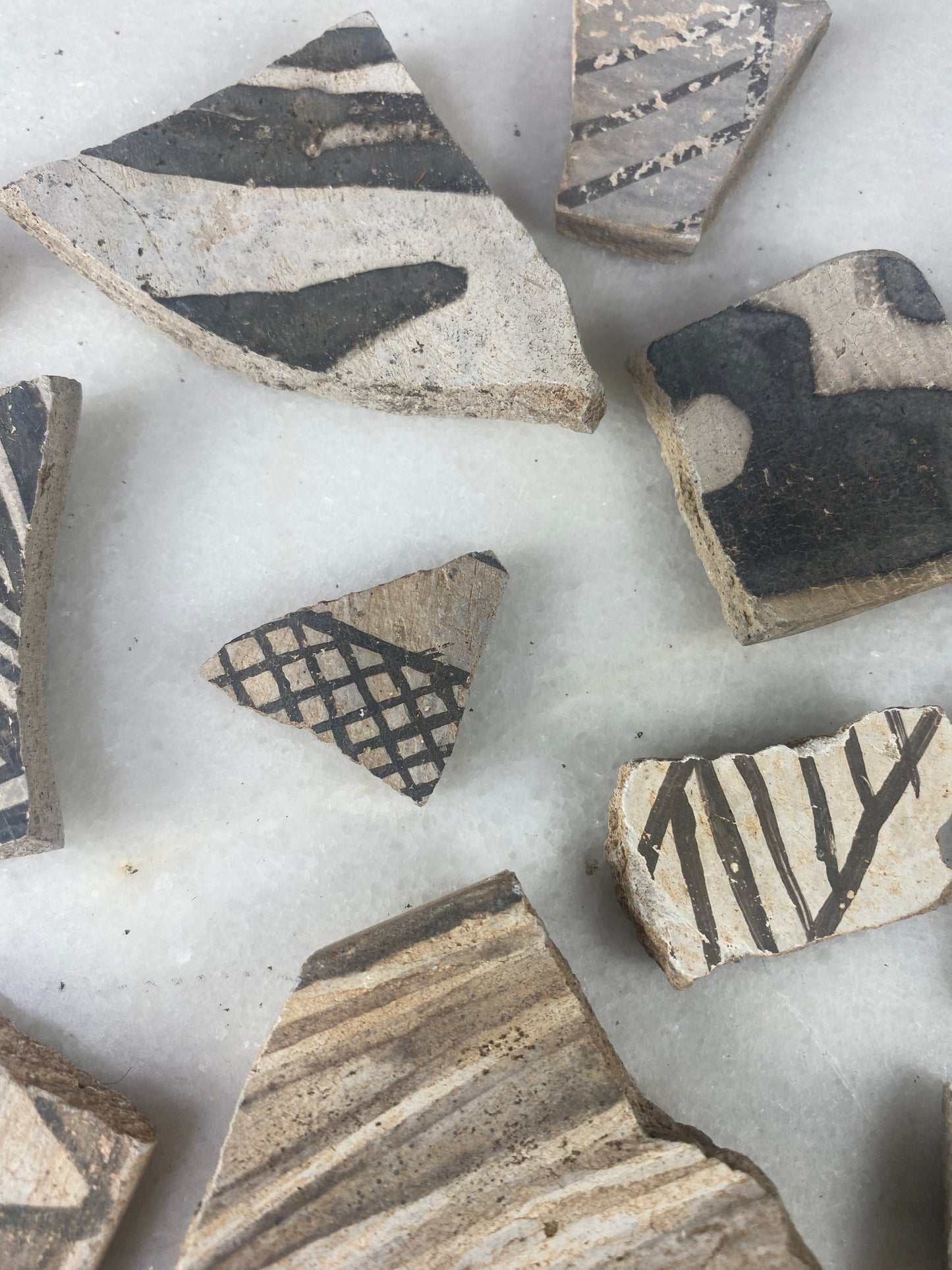 American Pottery Fragments Southwest