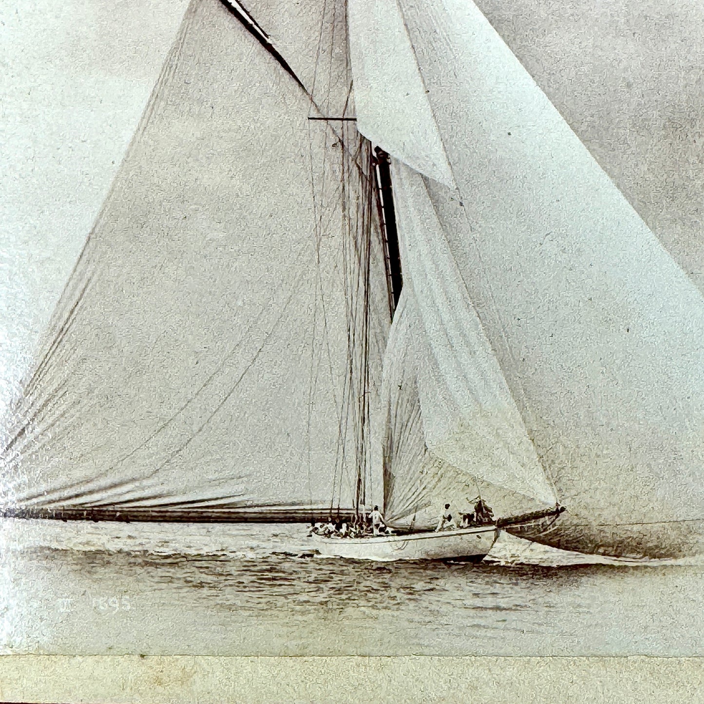 Two Vintage Sailing Photo Cards