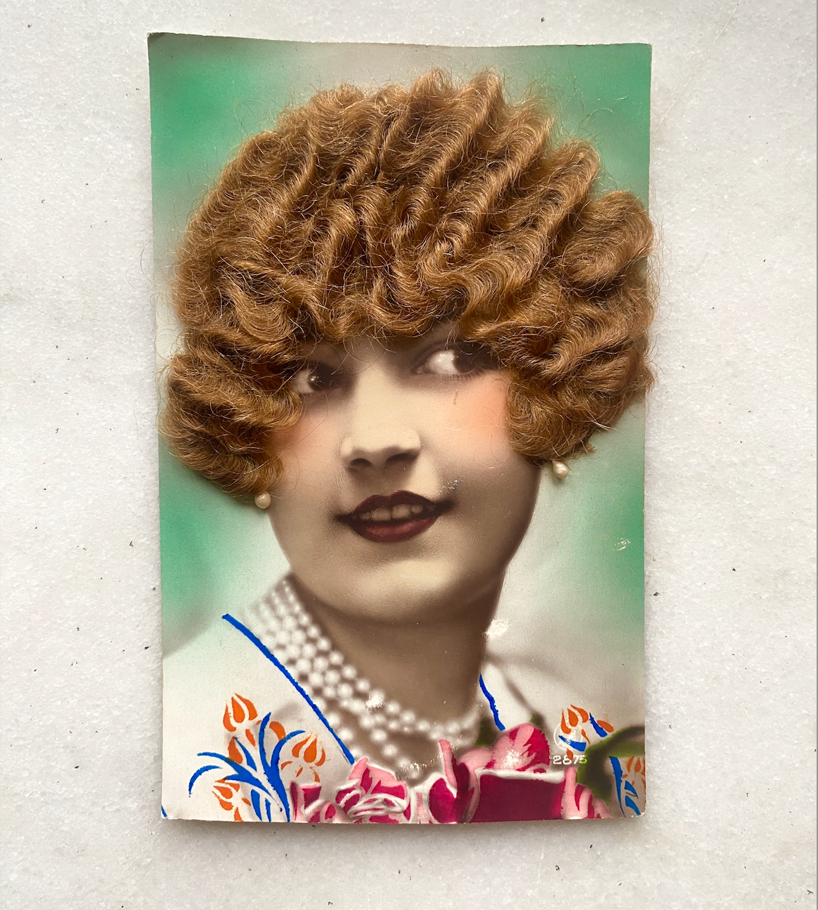 Real Hair Postcard