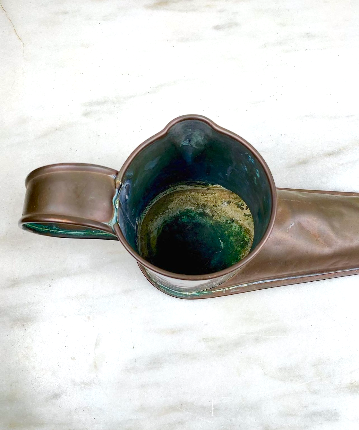 Antique Large Copper Still Boot / Still Jug Can