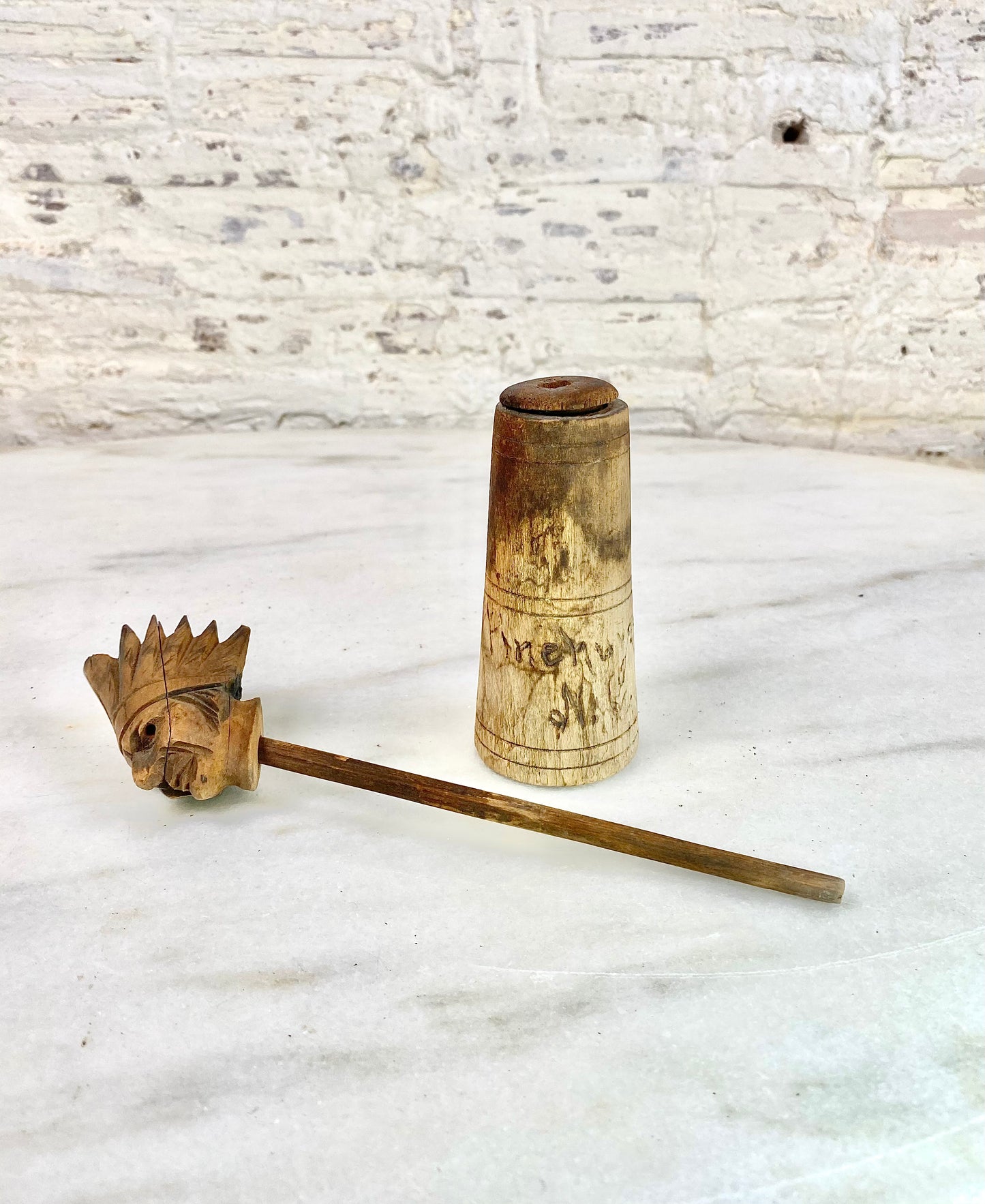 Primitive Indian Head, 1930's