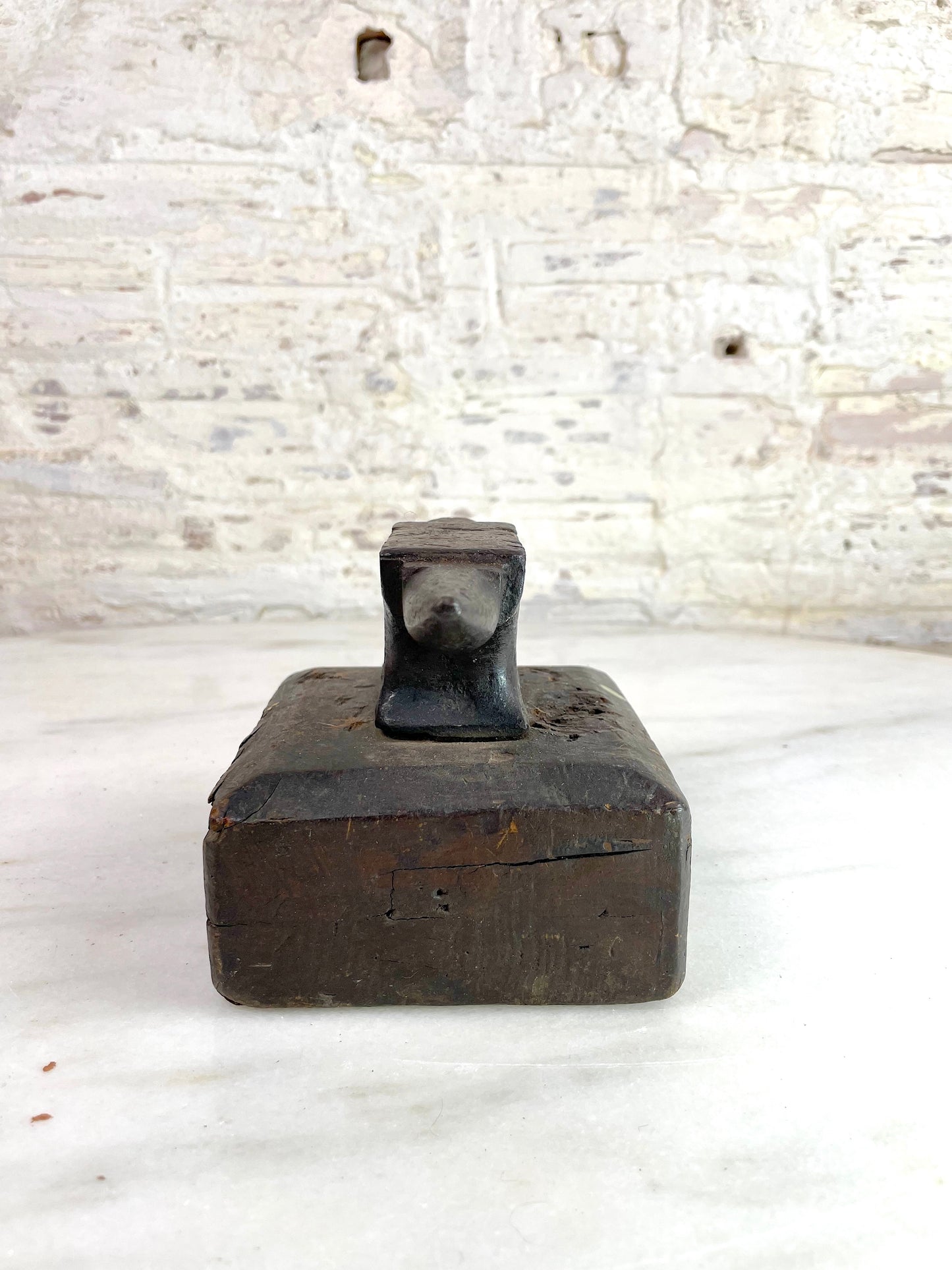Wood Mounted Tiny Anvil