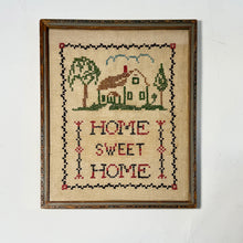 Load image into Gallery viewer, Home Sweet Home Cross Stitch
