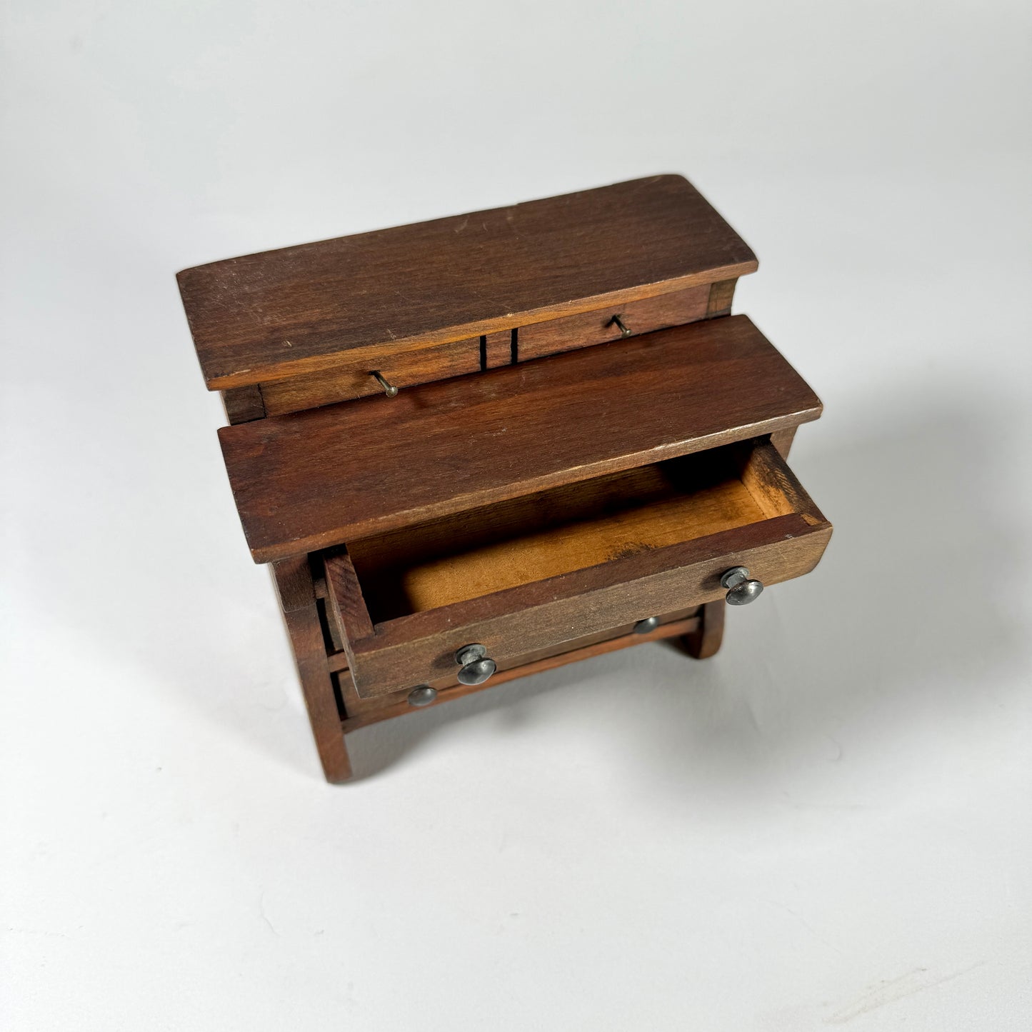 Vintage Wood Dresser Doll Size