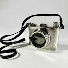 Load image into Gallery viewer, English Pewter Camera Flask Made in Sheffield England
