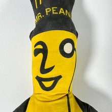 Load image into Gallery viewer, Vintage Mr. Peanut Cotton Advertising Doll
