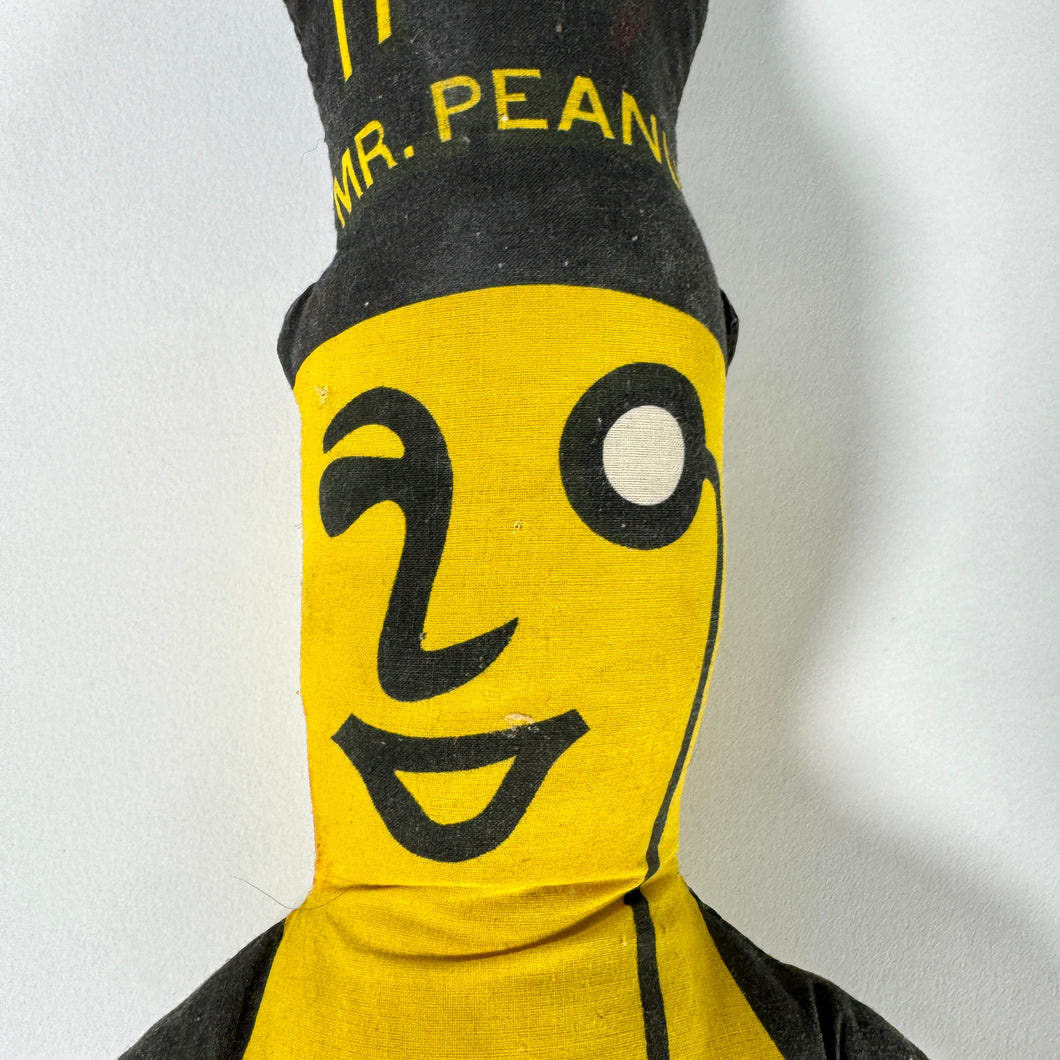 Vintage Mr. Peanut Cotton Advertising Doll