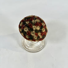 Load image into Gallery viewer, Vintage Mushroom Crochet Make-Do Pincushion
