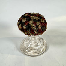 Load image into Gallery viewer, Vintage Mushroom Crochet Make-Do Pincushion
