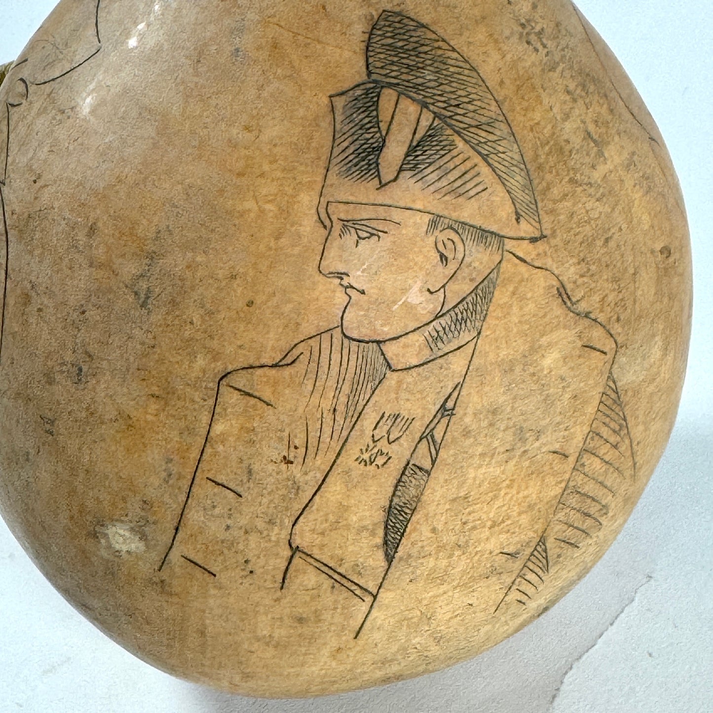 Vintage Water Gourd Napoleon Ajaccio, Corisca
