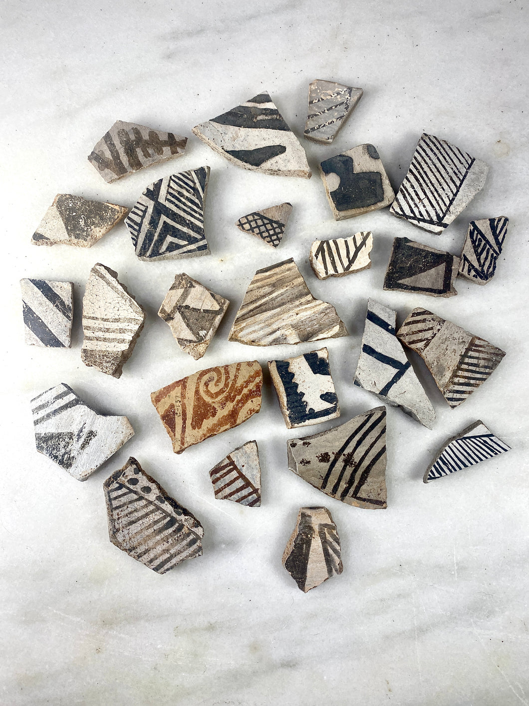 American Pottery Fragments Southwest