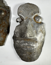 Load image into Gallery viewer, Vintage Metal Faces Off Castings
