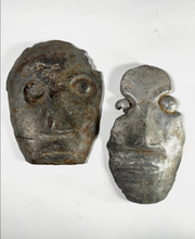 Load image into Gallery viewer, Vintage Metal Faces Off Castings
