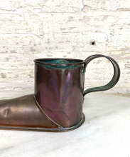 Load image into Gallery viewer, Antique Large Copper Still Boot / Still Jug Can
