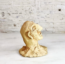 Load image into Gallery viewer, Handmade Sculpted Head with a Fine Nose, Clay
