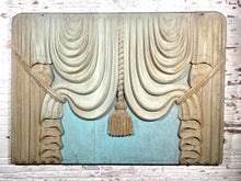 Load image into Gallery viewer, 19TH C. Linenfold Carved Curtain Panels, Funeral Carriage
