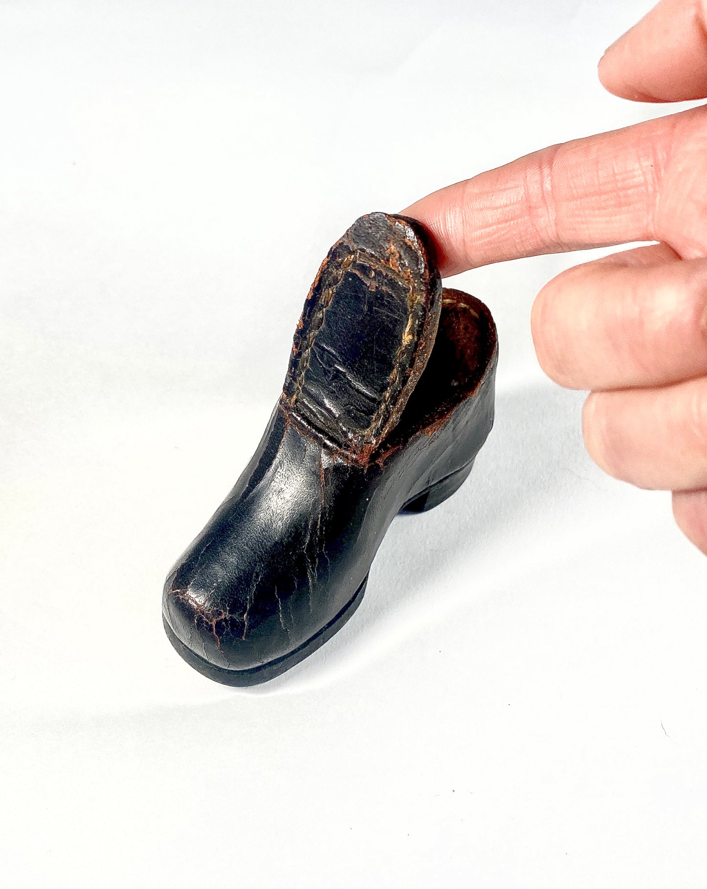 Leather Snuff Box Shoe