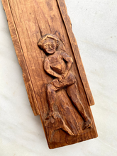 Load image into Gallery viewer, Antique, 1900&#39;s, America Folk Art Erotica, Naughty Girl Wooden Treasure Box
