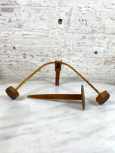 Load image into Gallery viewer, Handmade Wooden Carved Balancing Man Figure Toy, Circa 1930&#39;s
